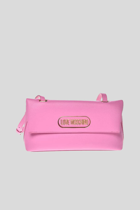 Borsa Rectangular Plaque Pu - Lilla