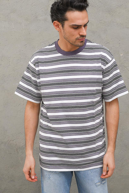 S/S Otis T-shirt - Otis Stripe Provence