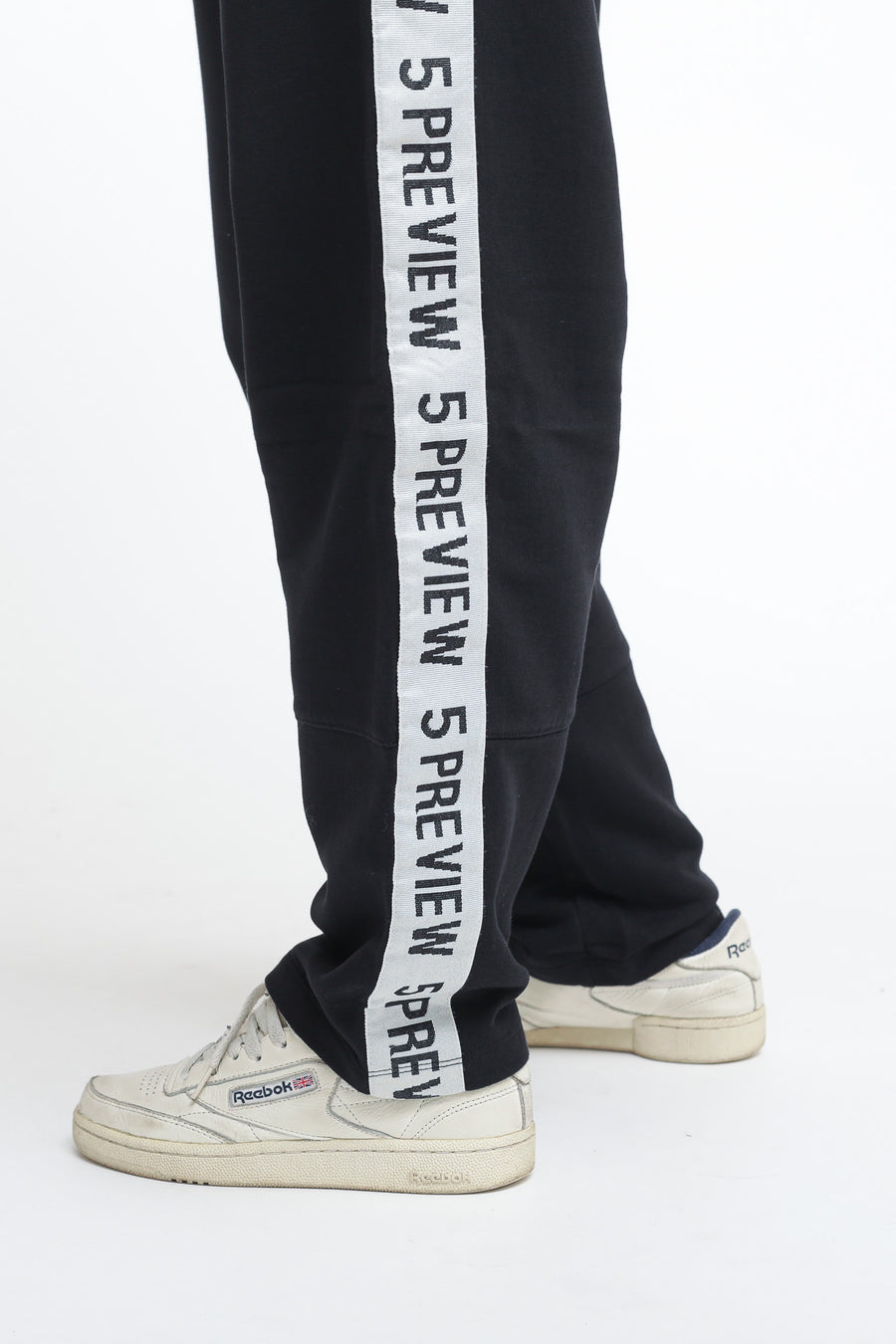 Vivien Stripe Pant - Coal — 2