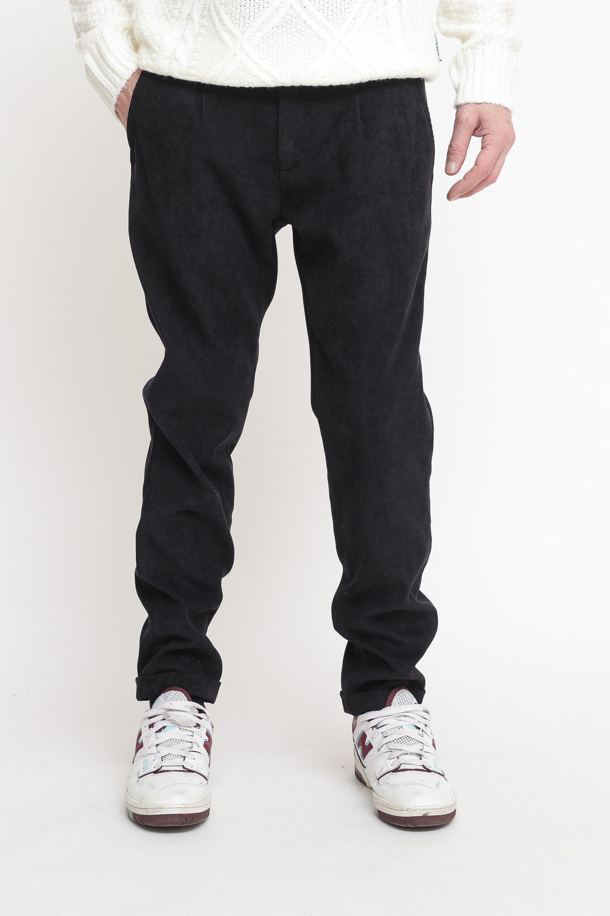 Men's Trousers - Black — 1