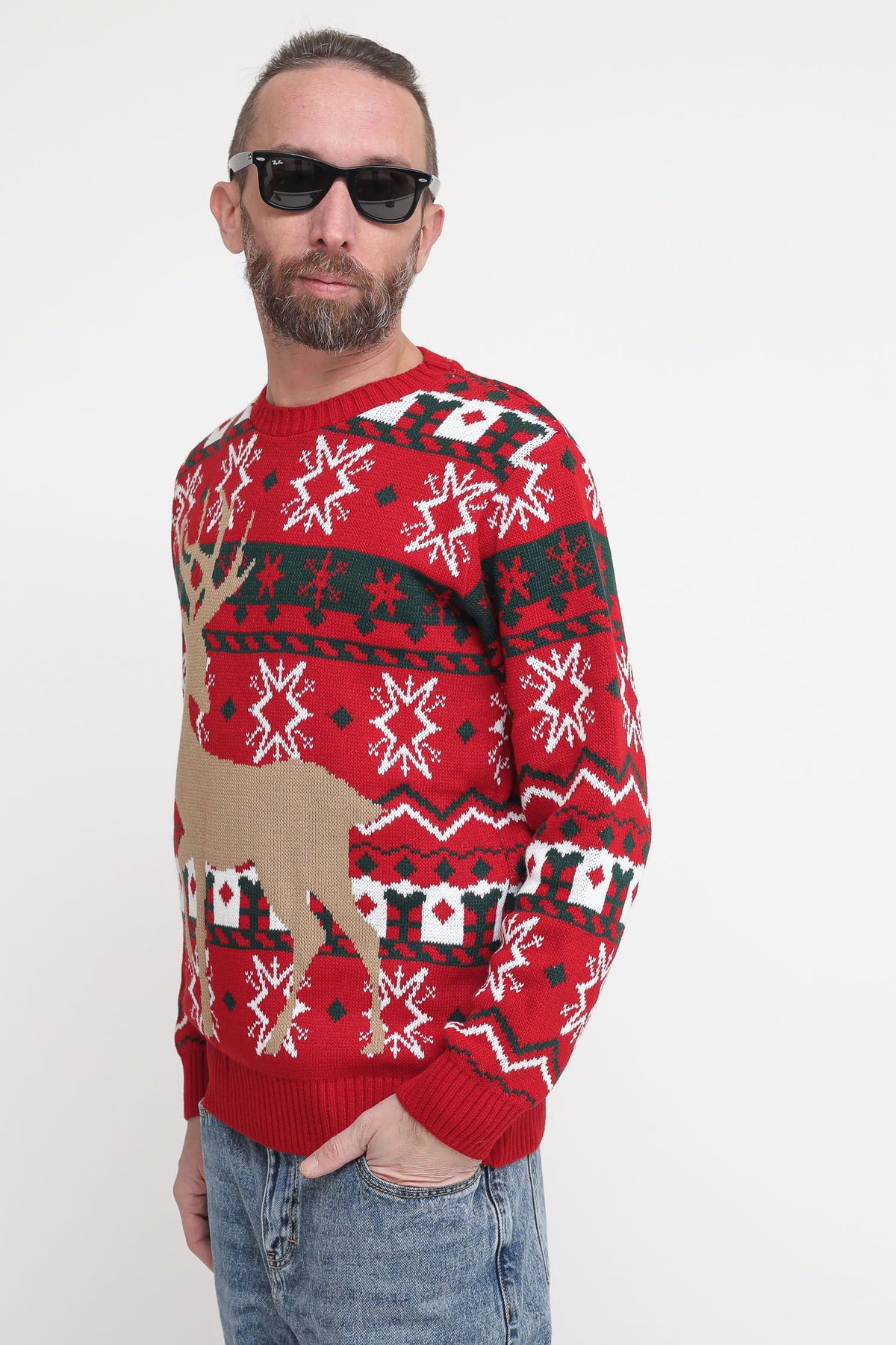 Christmas Sweater - Red — 3