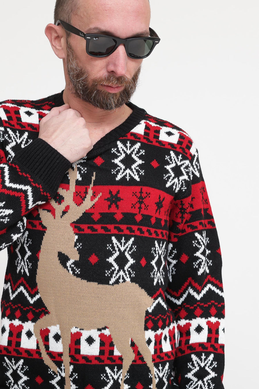 Christmas Sweater - Black — 2