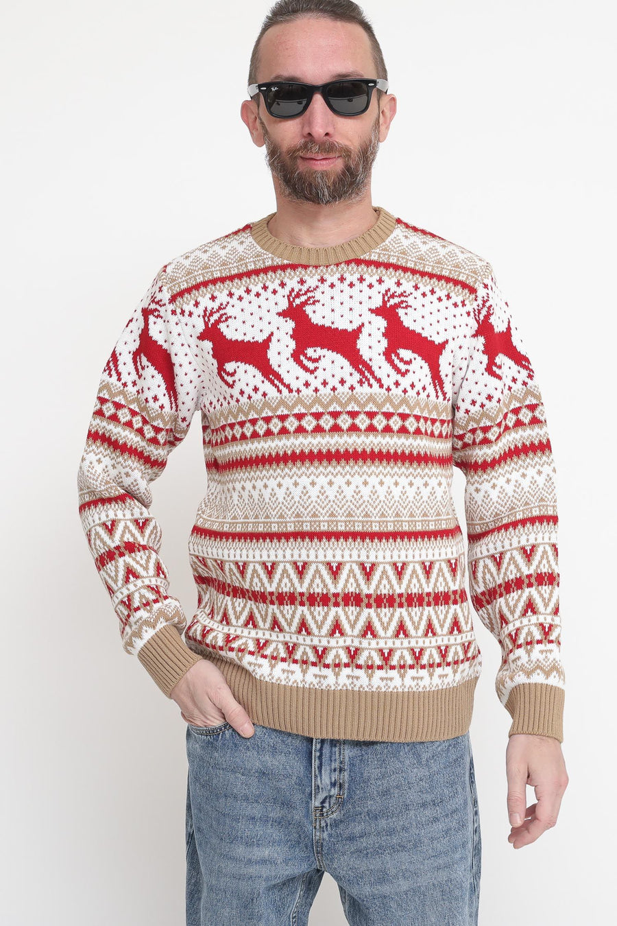 Christmas Sweater - Camel — 2