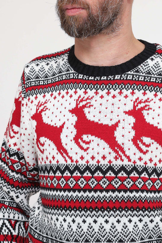 Maglia Natalizia - Nero