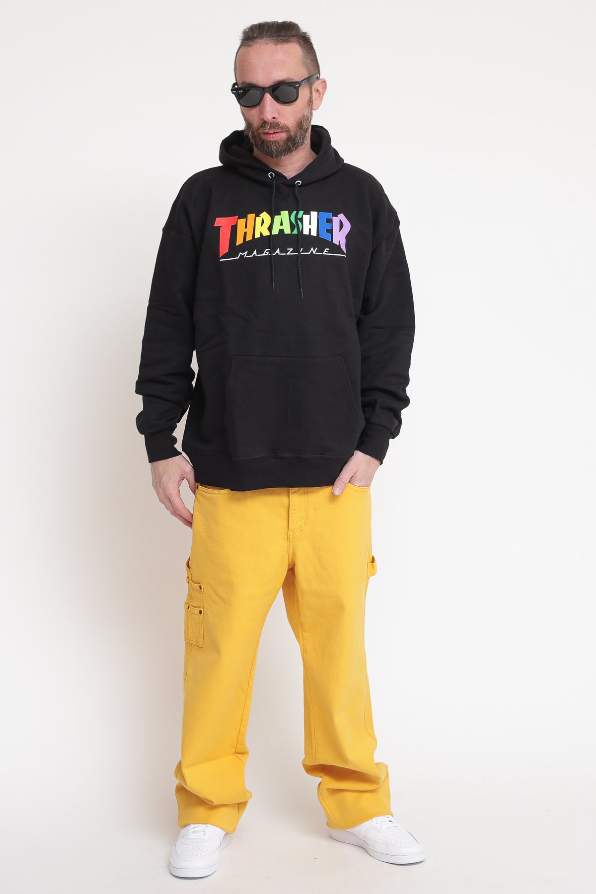 Rainbow Mag Hood - Black — 3