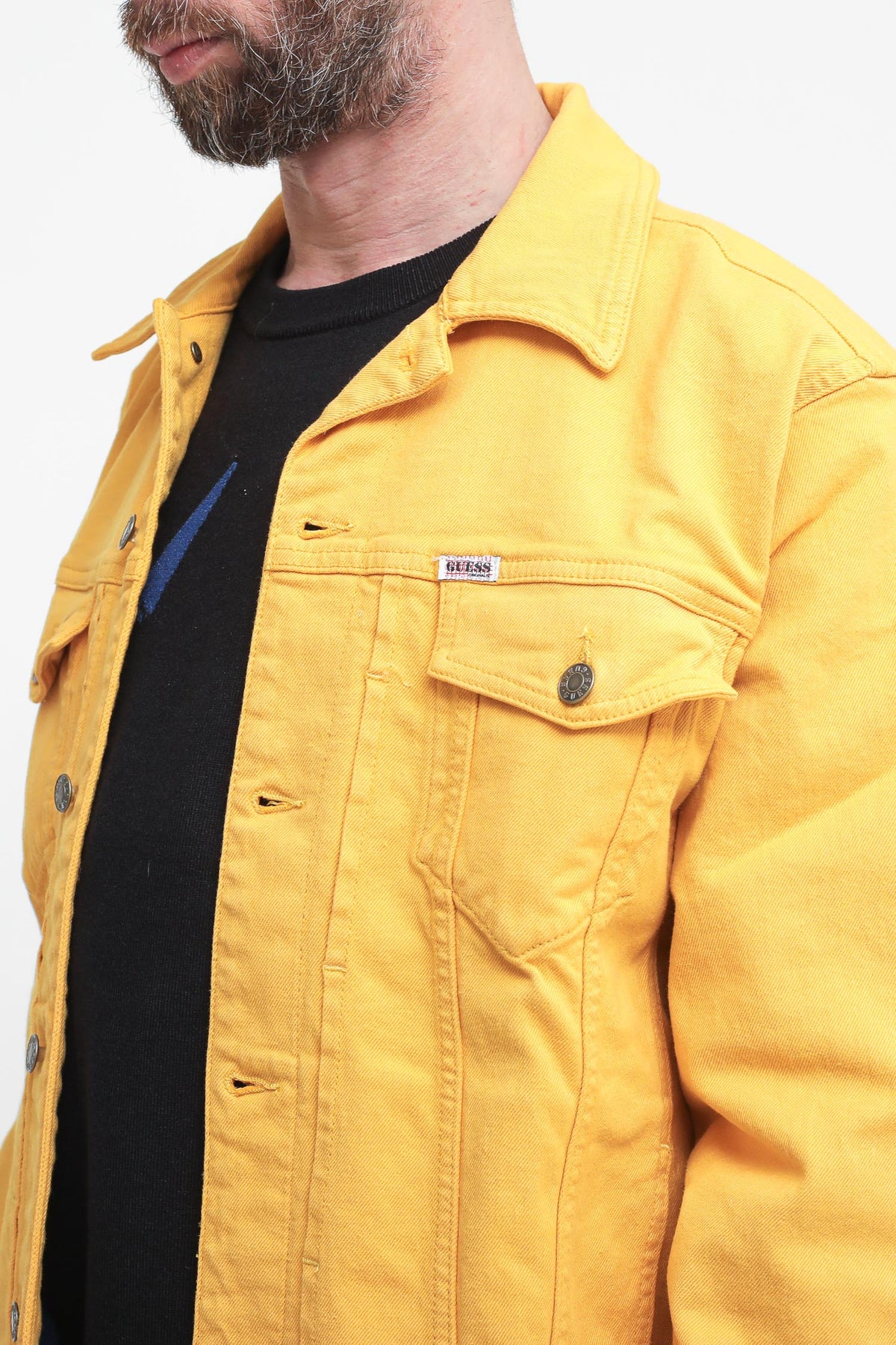 Jacket Denim - Yellow — 2