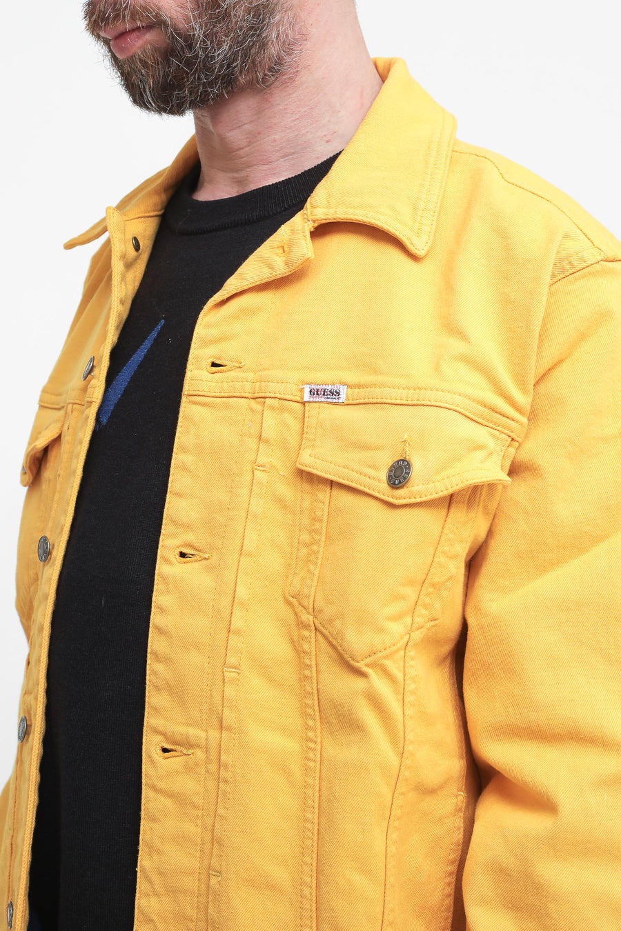 Jacket Denim - Yellow — 2