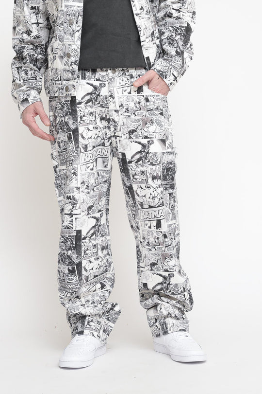 Go Batman Storyboard Carpenter - Pure White Multi