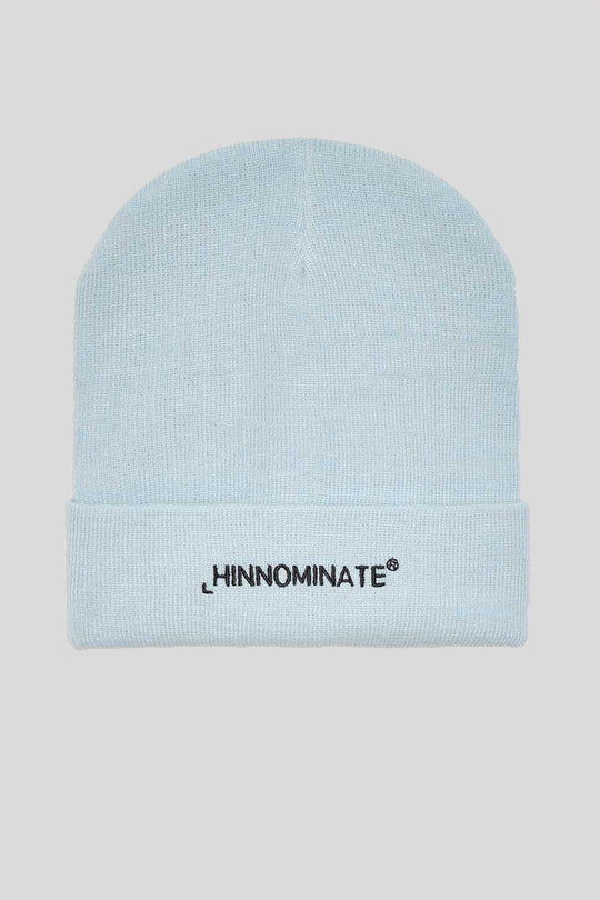 Cappello Con Ricamo - Celeste Polvere