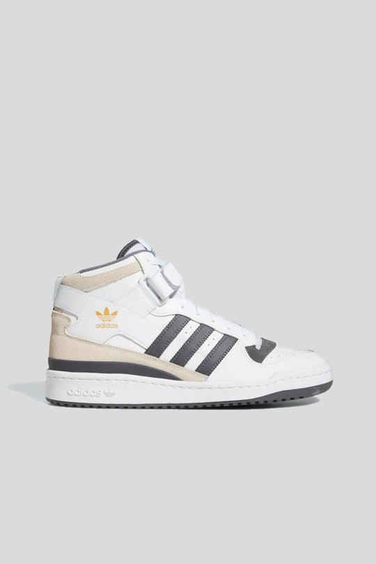 Forum Mid - White Grey Gold