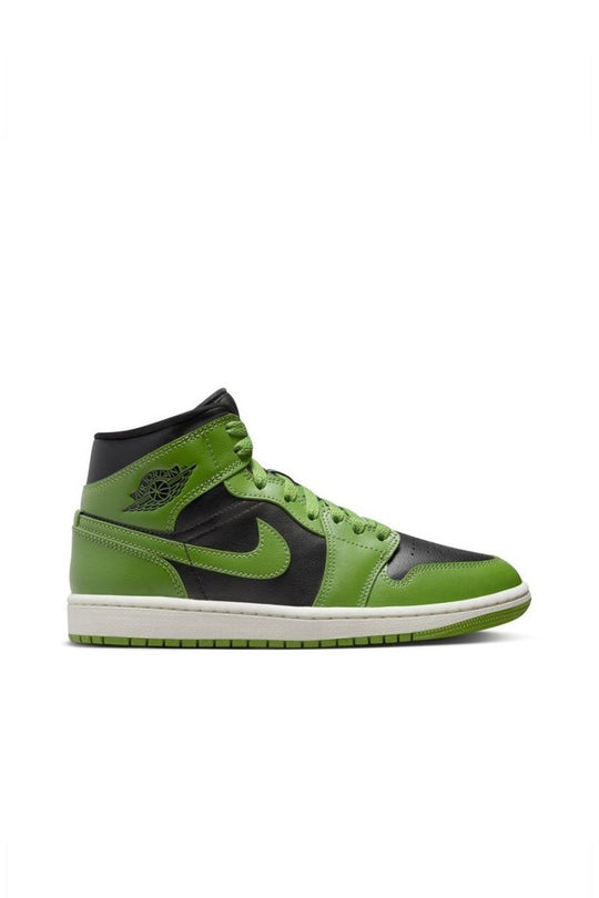 Wmns Air Jordan 1 Mid - Black Altitude Green