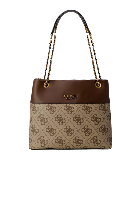 Berta - Latte Logo Brown