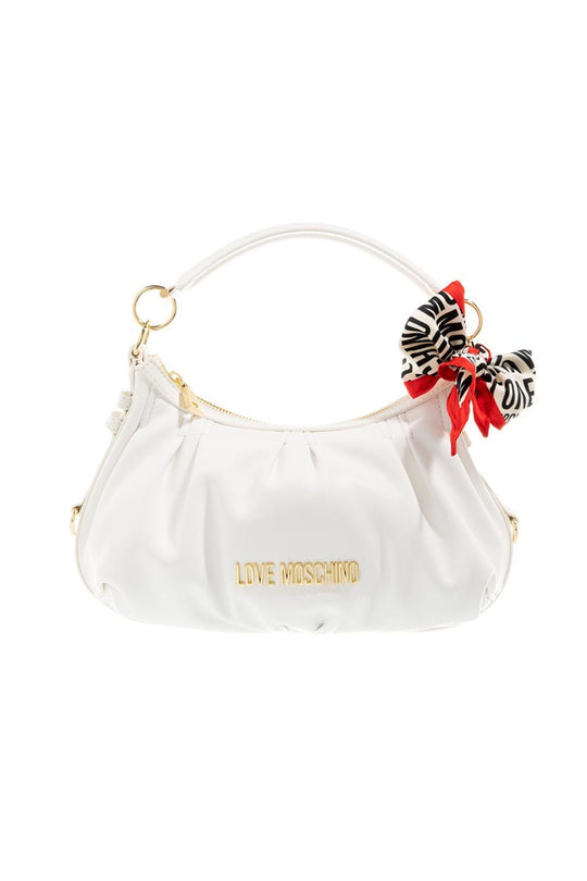 Borsa Pu + Saffiano Pu - Bianco