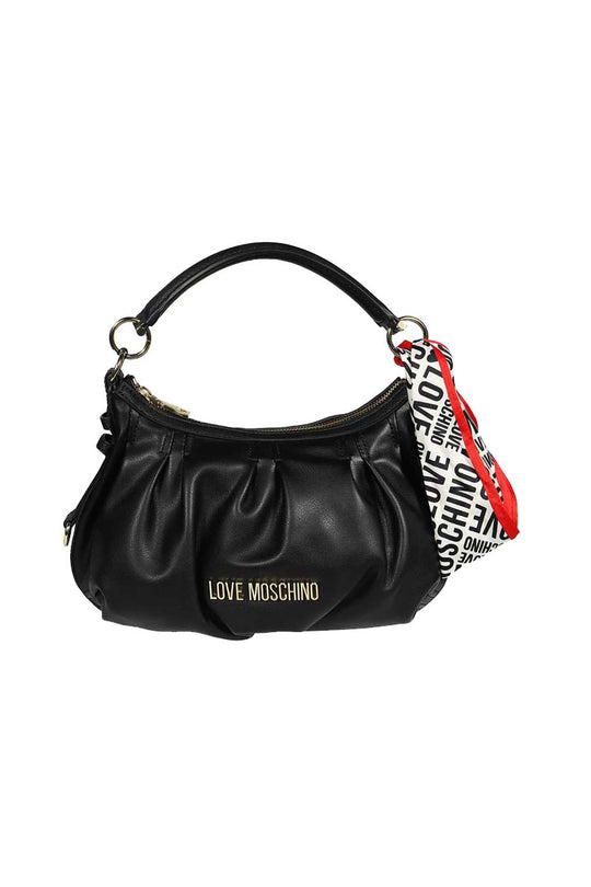 Borsa Pu + Saffiano Pu - Nero