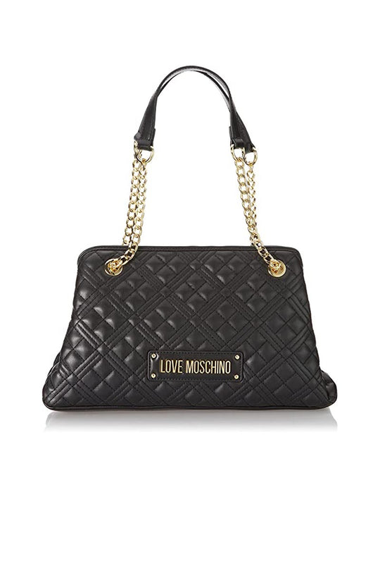 Borsa Quilted Pu - Nero