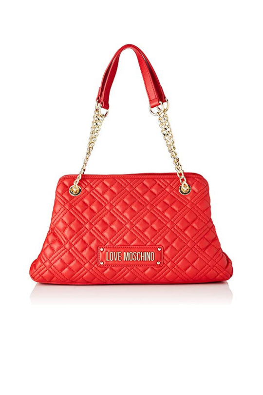 Borsa Quilted Pu - Rosso