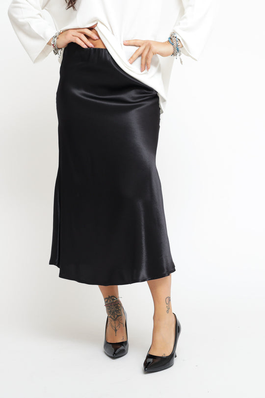 Longuette Raso - Nero