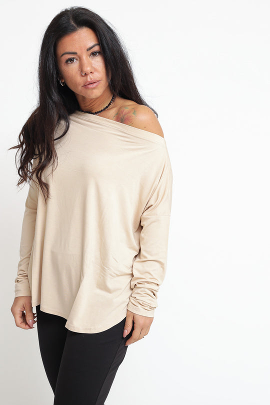 Maglia Over Donna - Cremino