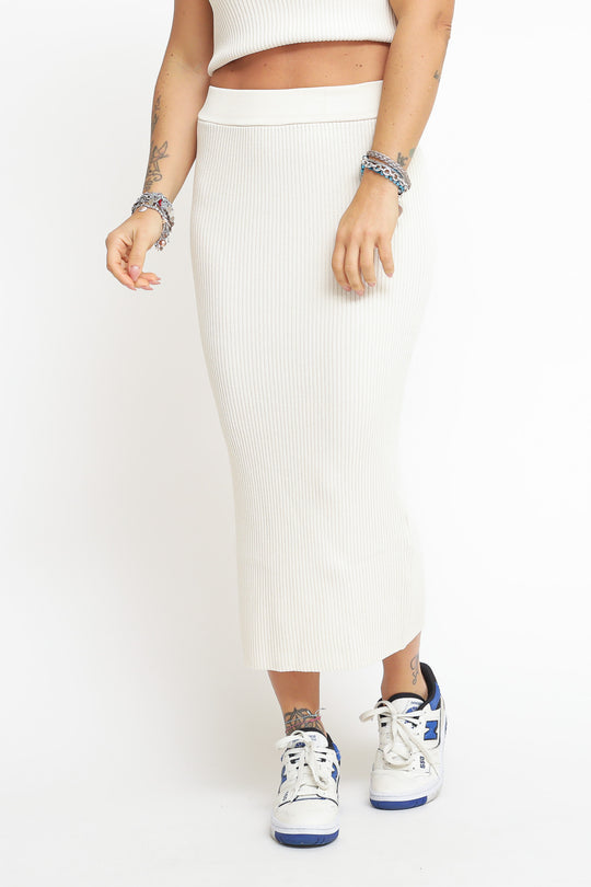 Gonna Costine Lounguette - Crema