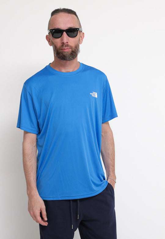 M Reaxion  Red Box Tee - Super Sonic Blu