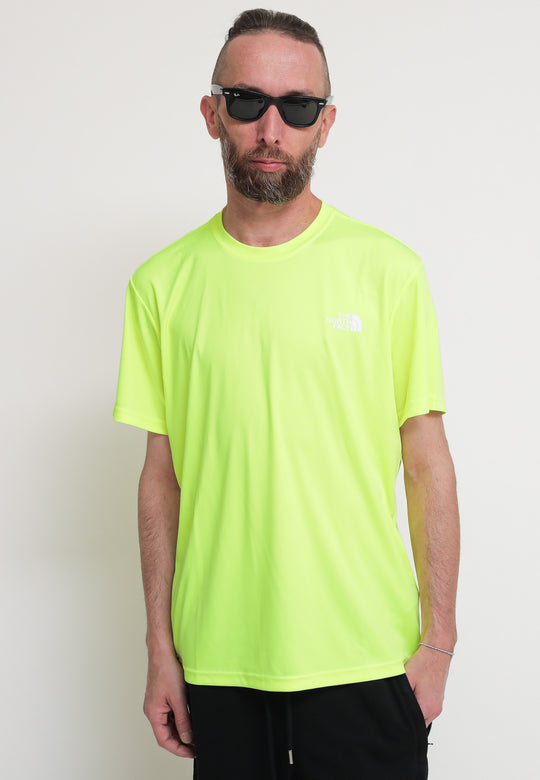 M Reaxion Red Box Tee - Led Yellow