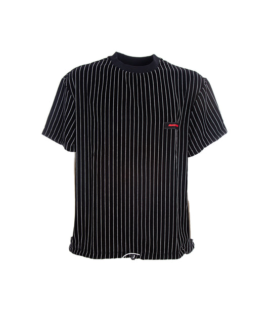 Striped Tee - Black