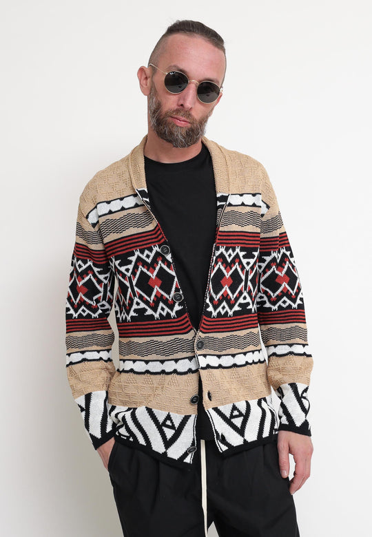 Cardigan Fantasia Cammello