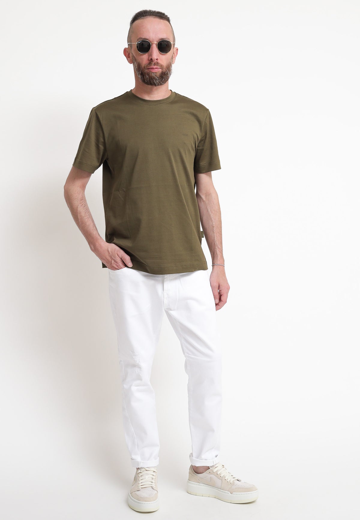 Bull Twisted Joebull Pantalone 5 Tasche - White — 3