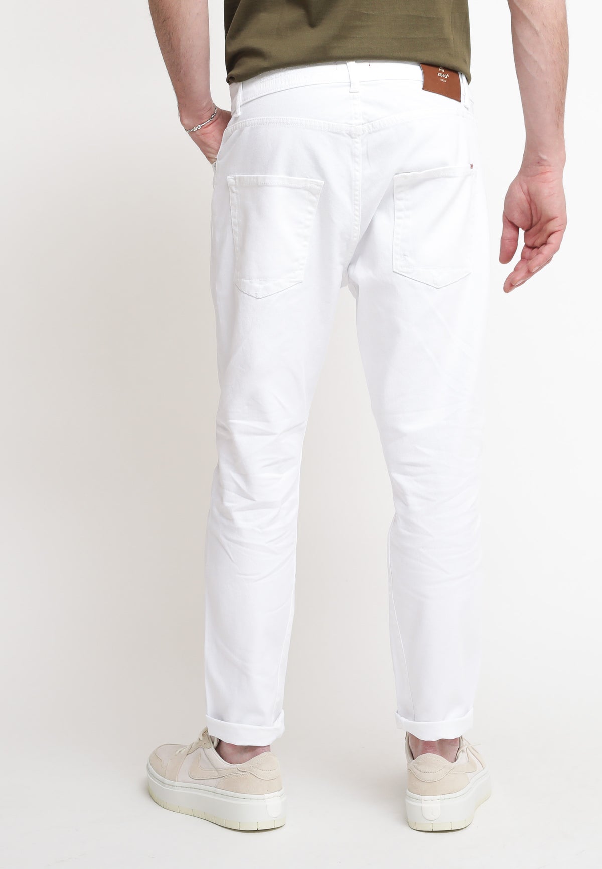 Bull Twisted Joebull Pantalone 5 Tasche - White — 4
