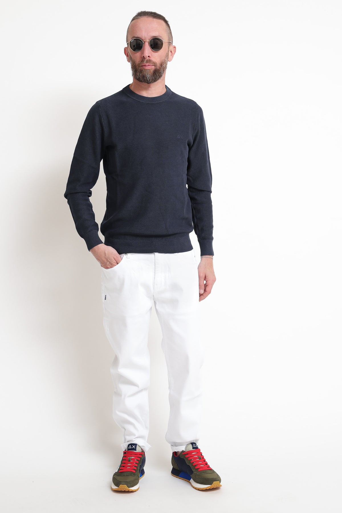 Denim 5 Pocket Bull - Bianco — 4