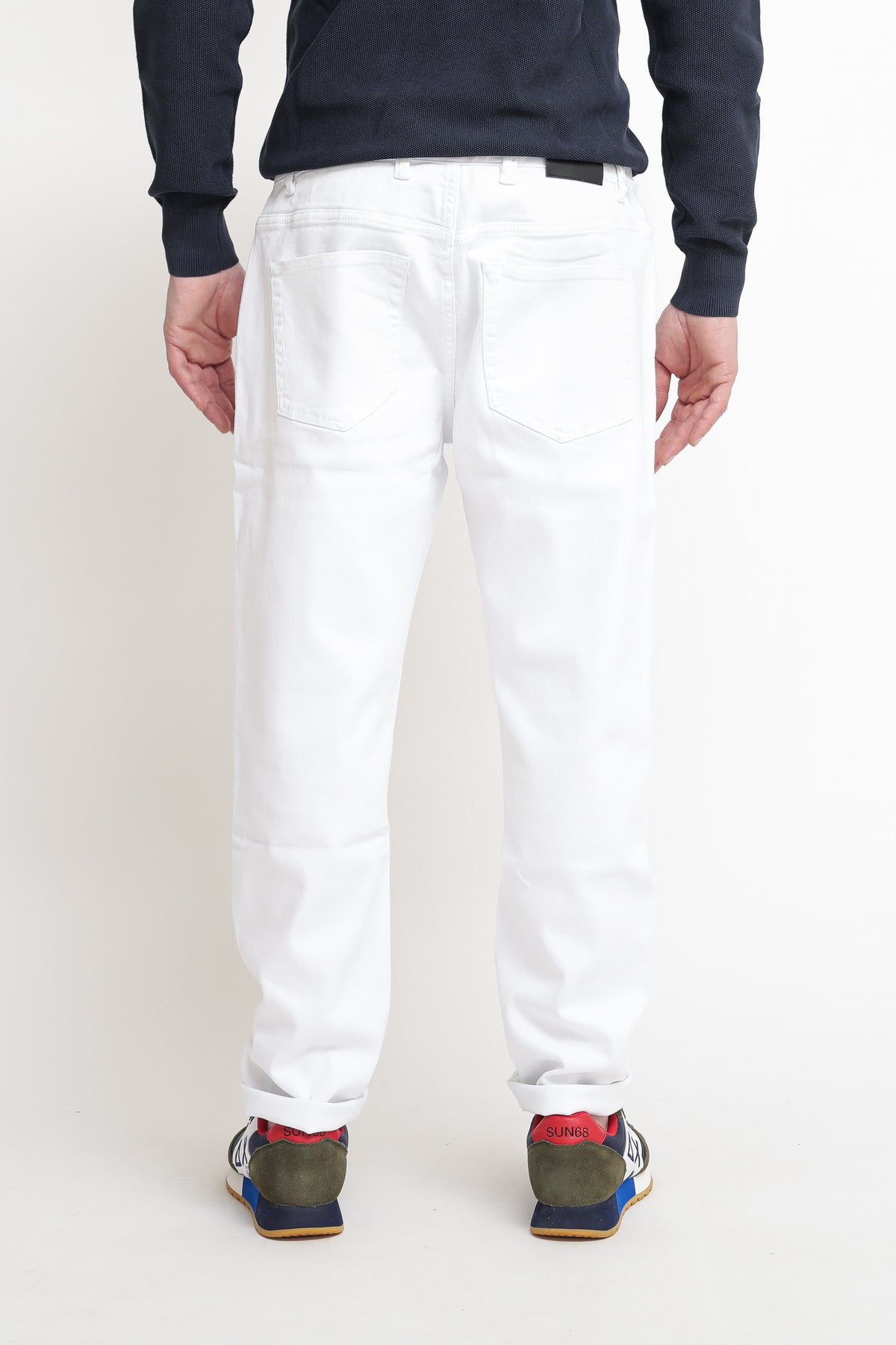 Denim 5 Pocket Bull - Bianco — 5