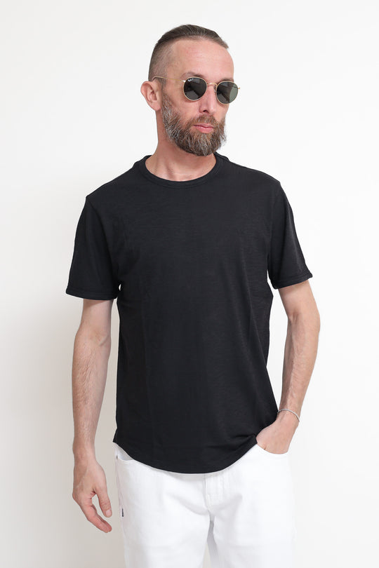 T-Shirt Round Bottom - Nero