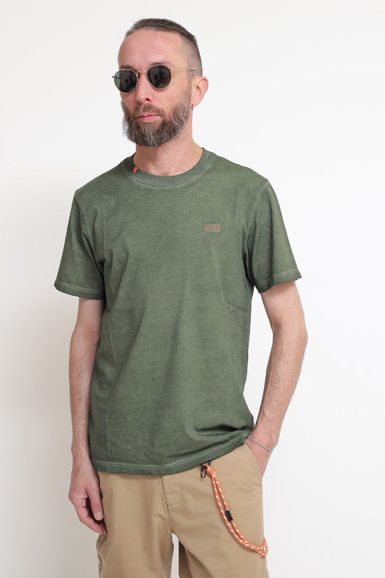 T-Shirt Special Dyed - Militare