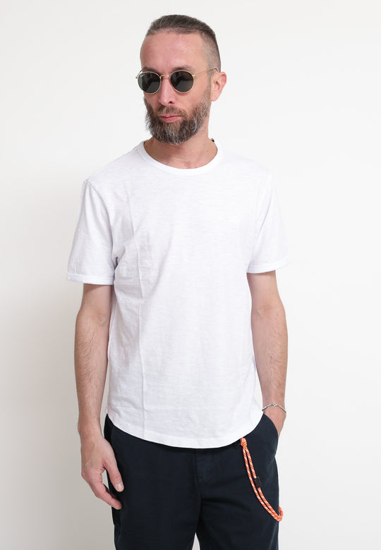 T-Shirt Round Bottom - Bianco