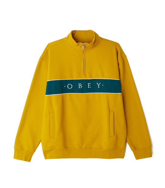 Deal mock neck - golden palm multi