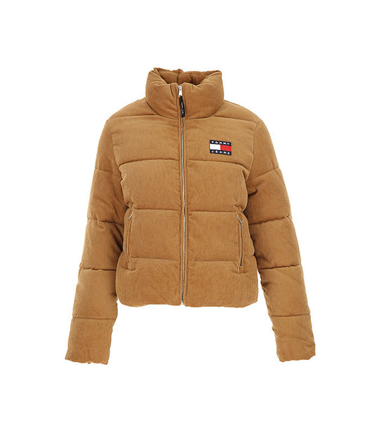 Tjw Cord Puffa Jacket - Ge4 Tobacco Brown