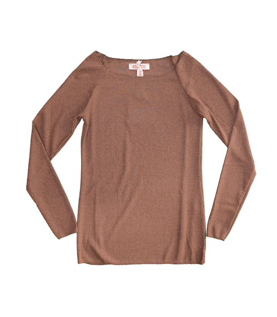 Maglia Barca Costina Donna - Noce