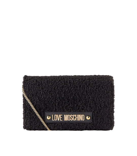 Borsa Shearling - Nero