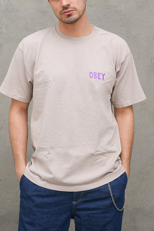 Obey Og Heavyweight Tee - Humus