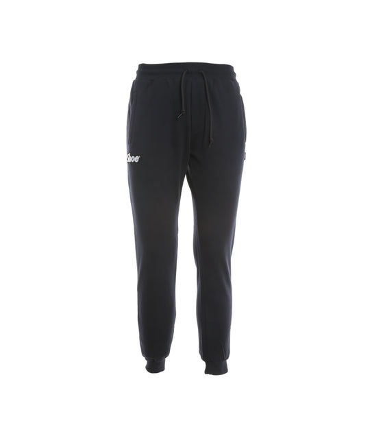 Pantalone Felpa Tasche Zip - Navy