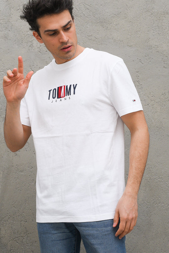 Tjm Timeless Tommy Box Tee - White