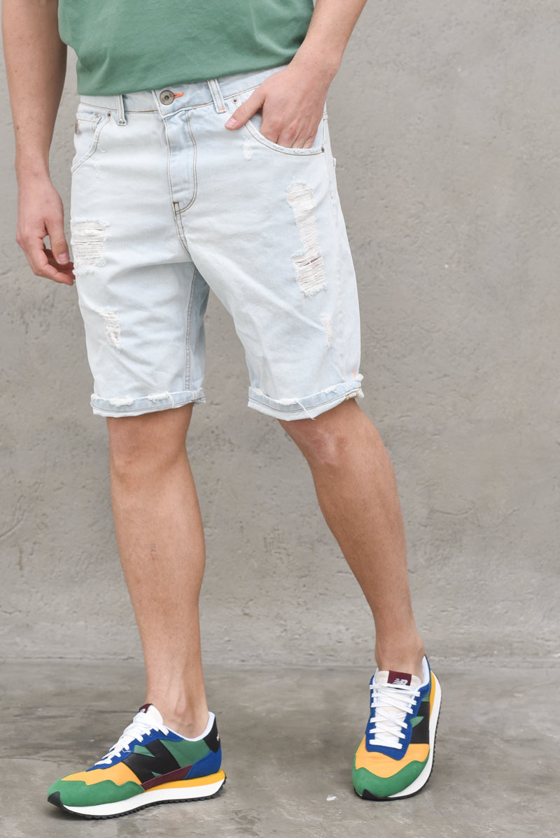 Blitch Denim Bermuda Shorts