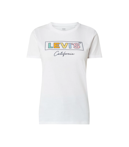 The Perfect Tee Cali Box Tab - White