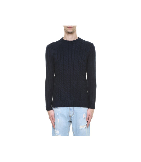 Paricollo Treccia - Blu