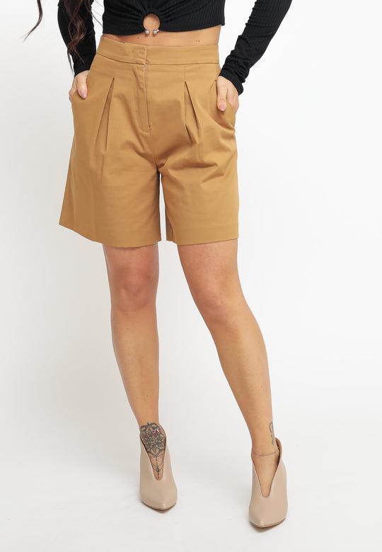 Bermuda Con Etk - Beige Nocciola