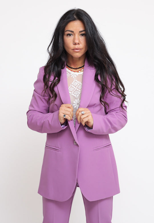 Giacca 1 Bottone - Glivine/Wisteria