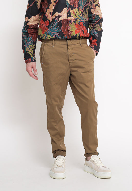 Chino Slim Uomo - Biscotto