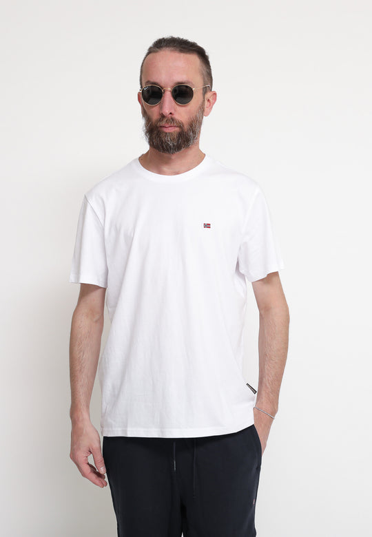 NP AP Men Top Salis SS Sum - Bright White