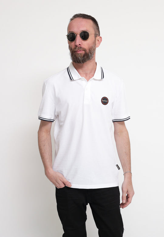 NP AP Men Top E-Macas SS - Bright White