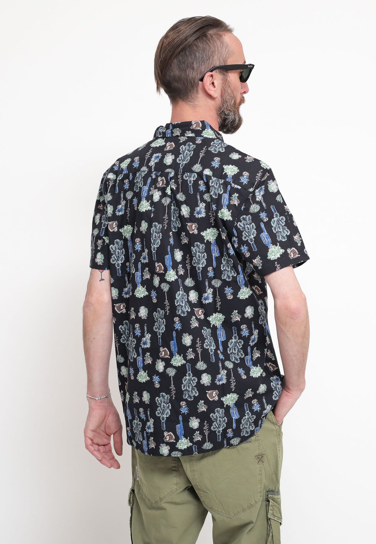 M S/S Baytrail Shirt - Srscbuctstdprnt — 5
